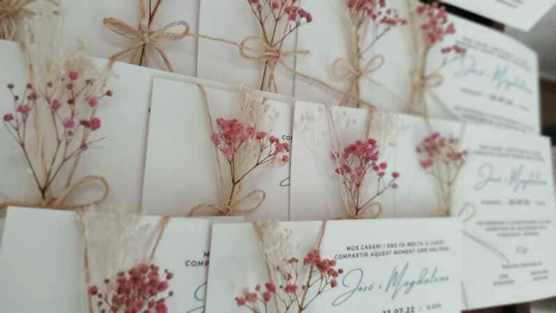 tarjetas invitaciones boda mallorca